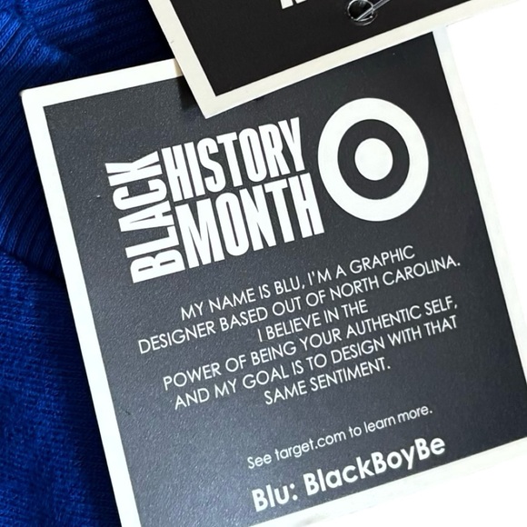 Blu: BlackBoyBe Graphic Men's size medium Black History Month Sweatshirt NWT - Picture 4 of 4